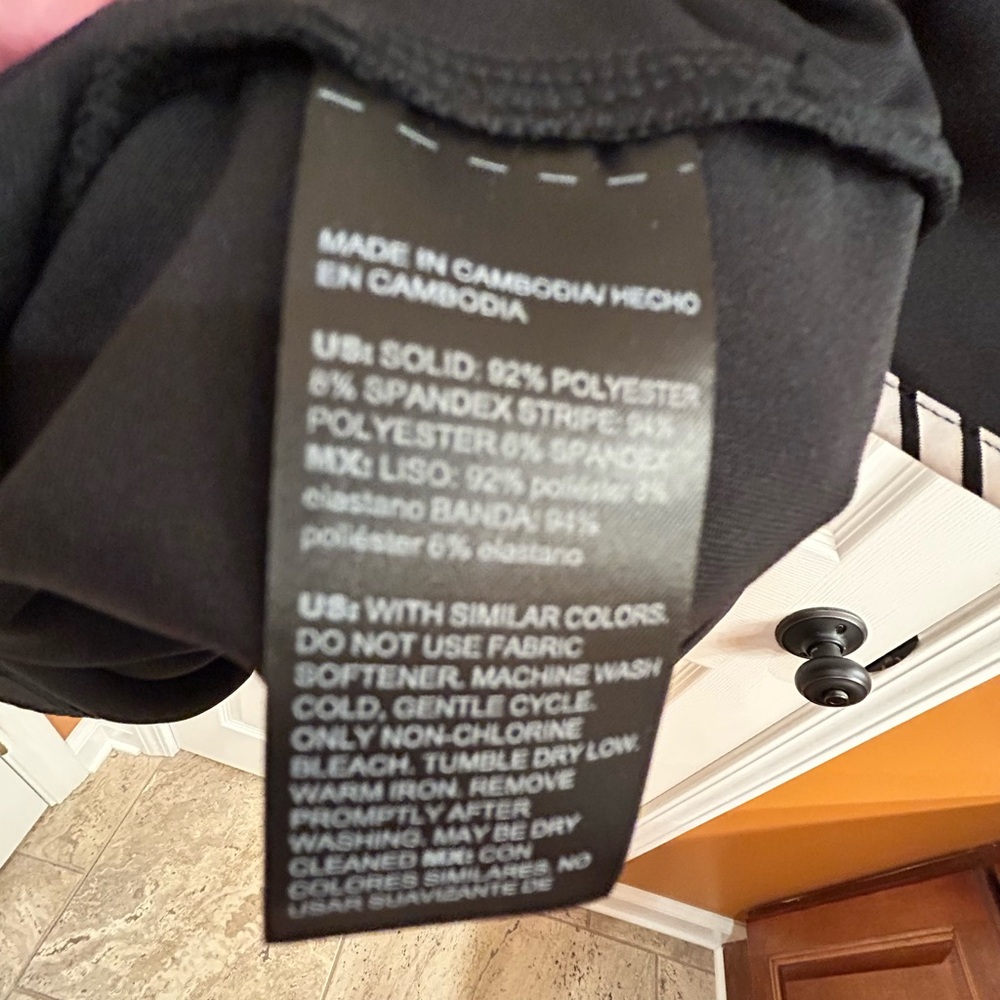 Chico's Black Size XL size 3 Striped Collar top
New without tags - Picture 7 of 7